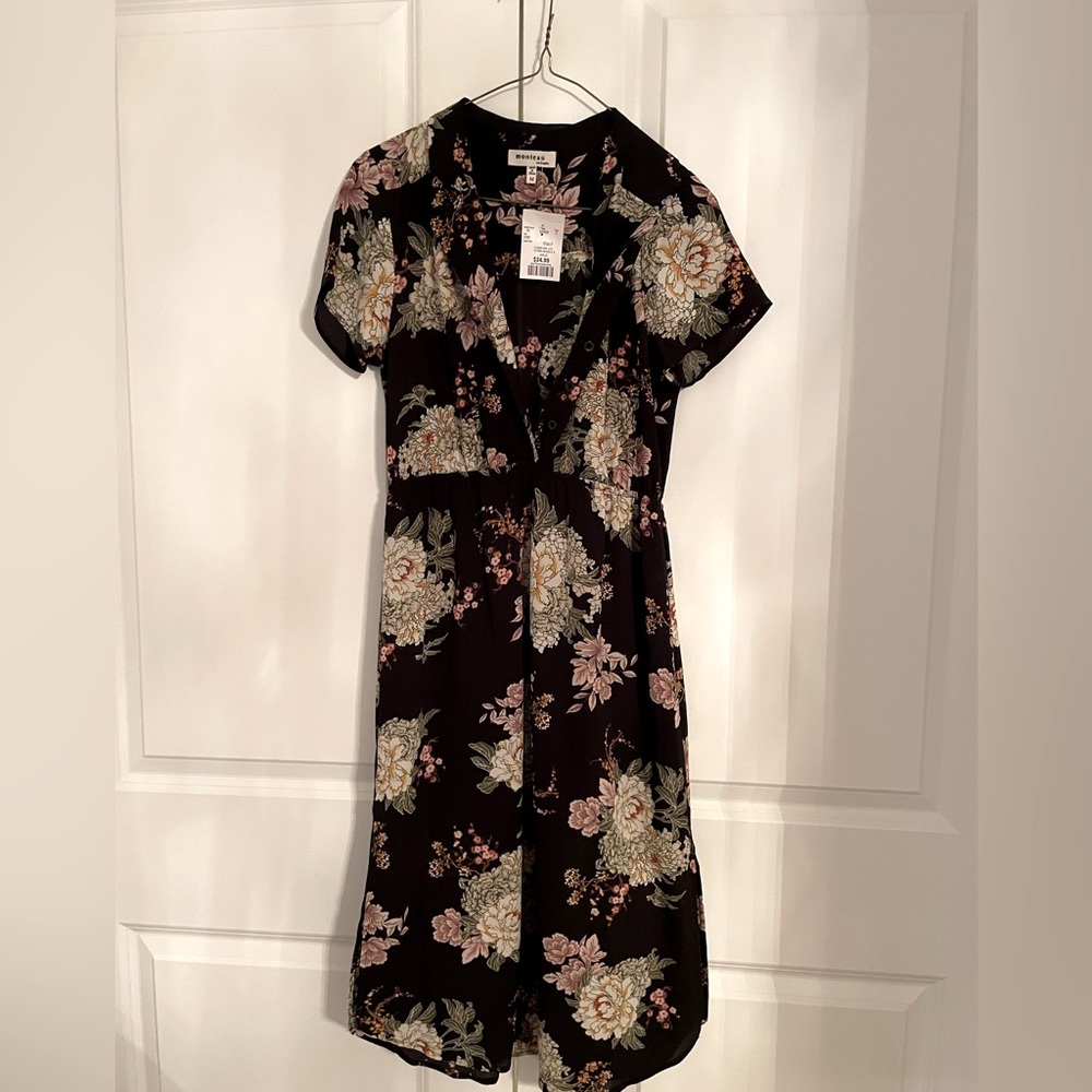 NWT floral midi dress